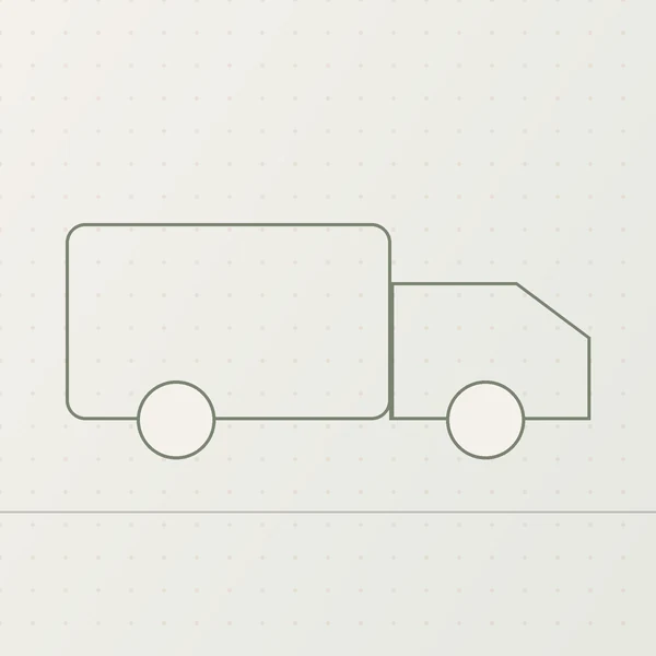 Illustration of the delivery van
