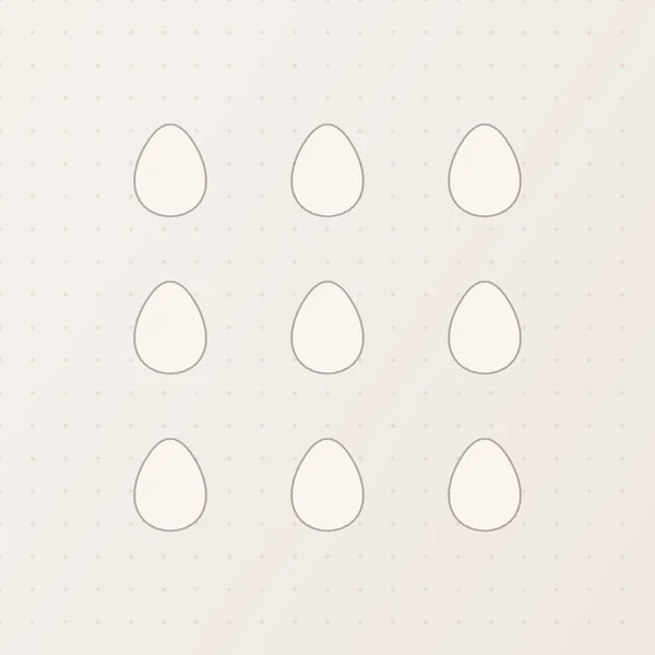 Illustration of fresh eggs